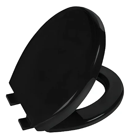 ASSENTO OVAL SOFT CLOSE PRETO ASTRA