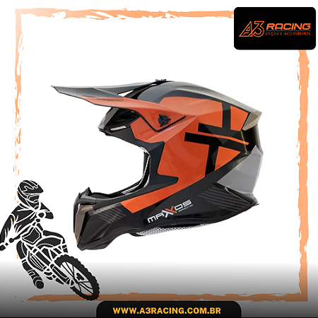 Capacete Mattos Racing Combat Leggero Trilha Motocross