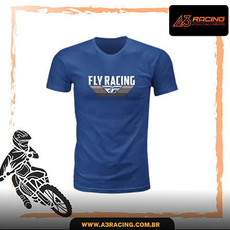 Camiseta Casual Fly Racing Voyage