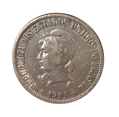 Moeda Antiga do Brasil 1000 Réis 1911