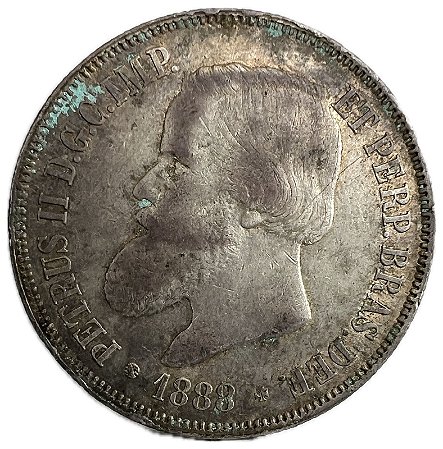 Moeda Antiga do Brasil 2000 Réis 1888