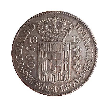 Moeda Antiga do Brasil Colônia 960 Réis 1815 R