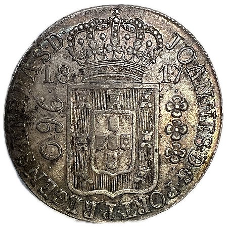 Moeda Antiga do Brasil Colônia 960 Réis 1817 R