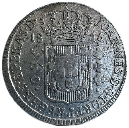 Moeda Antiga do Brasil Colônia 960 Réis 1815 B