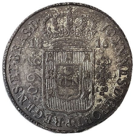 Moeda Antiga do Brasil Colônia 960 Réis 1816 B