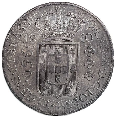 Moeda Antiga do Brasil 960 Réis 1810 R