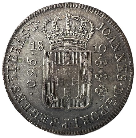 Moeda Antiga do Brasil 960 Réis 1810 R