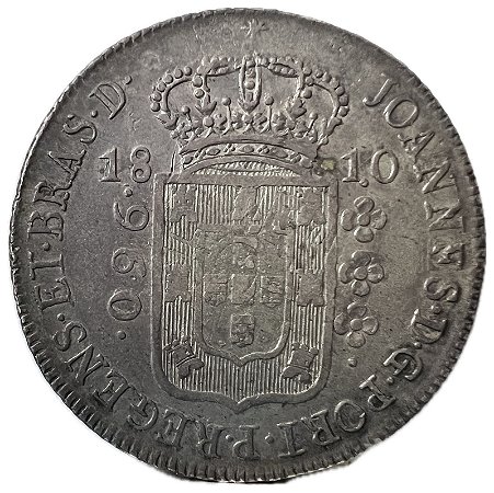 Moeda Antiga do Brasil 960 Réis 1810 R