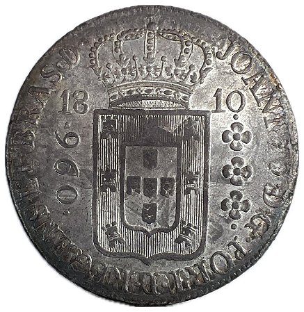 Moeda Antiga do Brasil 960 Réis 1810 R