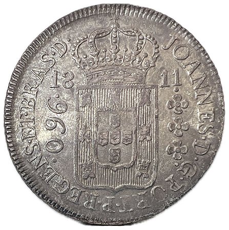 Moeda Antiga do Brasil Colonial 960 Réis 1811 R