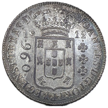 Moeda Antiga do Brasil Colônia 960 Réis 1812 R