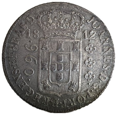 Moeda Antiga do Brasil Colônia 960 Réis 1812 R