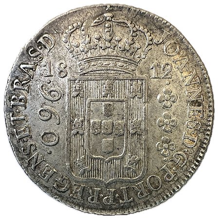 Moeda Antiga do Brasil Colônia 960 Réis 1812 R