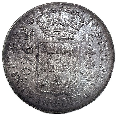 Moeda Antiga do Brasil Colônia 960 Réis 1813 R