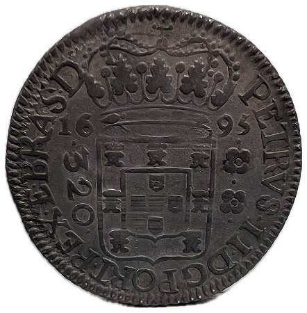 Moeda Antiga do Brasil 320 Réis 1645