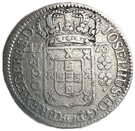 Moeda Antiga do Brasil Colônia 320 Réis 1773