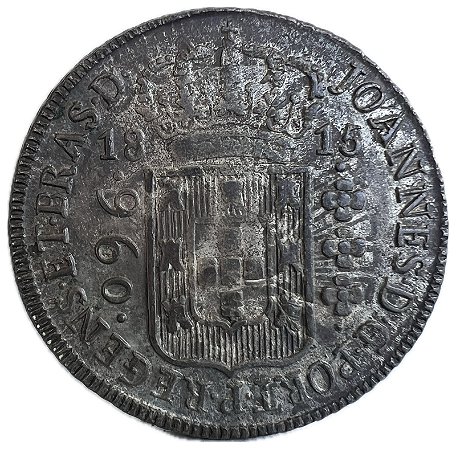 Moeda Antiga do Brasil Colônia 960 Réis 1815 B