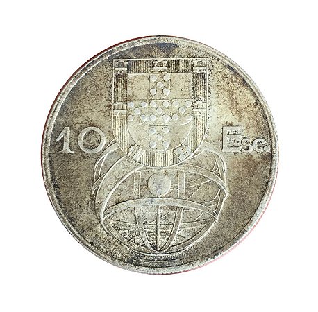 Moeda Antiga de Portugal 10 Escudos 1955