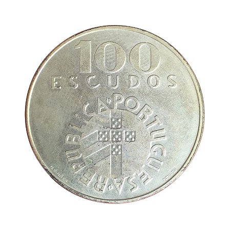 Moeda Antiga de Portugal 100 Escudos ND(1976)