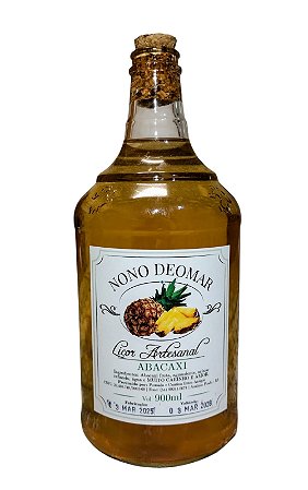 Licor Artesanal de Abacaxi Nono Deomar - 900ml