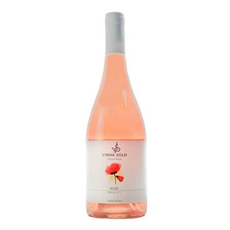 Vinho Rosé Merlot Vinha Solo - 750ml