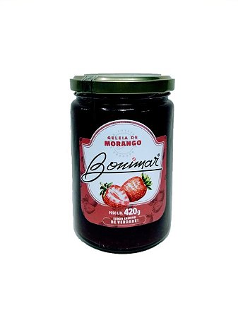 Geleia de Morango Bonimar - 420g - Produtos coloniais