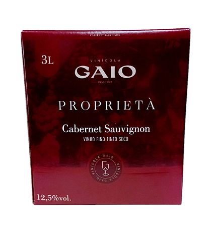 Vinho Cabernet Sauvignon Gaio Proprietà - Bag 3L