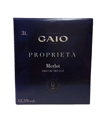 Vinho Merlot Gaio Proprietà - Bag 3L