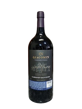Vinho Cabernet Sauvignon Giacomin - 1,5L