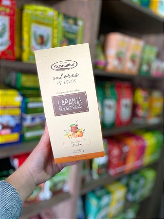COMPOSTO ERVA-MATE SCHNEIDER LARANJA 500gr