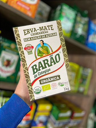 ERVA-MATE BARÃO ORGÂNICA 1KG