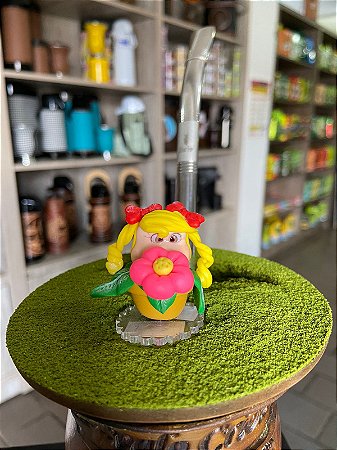 ENFEITE CHIMARRÃO BISCUIT JARDINEIRINHA