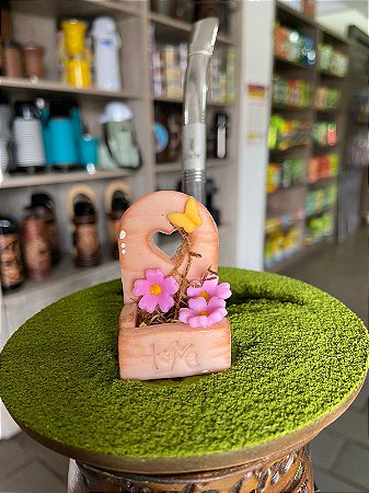 ENFEITE CHIMARRÃO BICUIT CAIXINHA DE FLORES