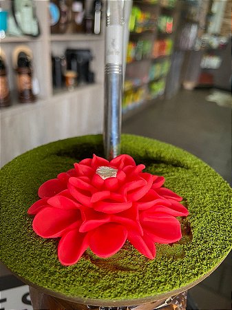 ENFEITE CHIMARÃO BISCUIT FLOR ROSA
