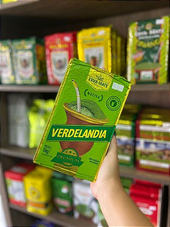 ERVA-MATE VERDELANDIA MOÍDA GROSSA 1kg vácuo