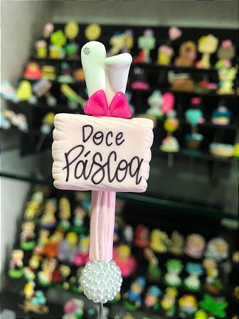 ENFEITE DE CHIMARRÃO PLAQUINHA DOCE PÁSCOA