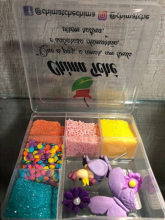 KIT CAIXINHA ENFEITES E CONFETES