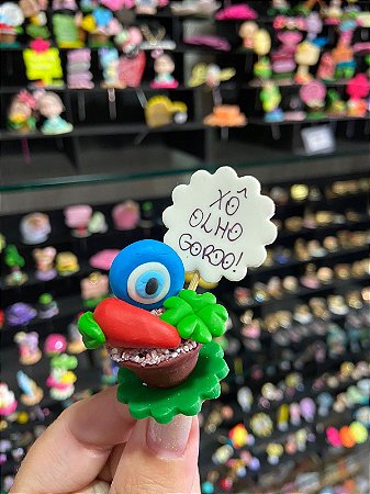 ENFEITE DE CHIMARRÃO BISCUIT XÔ OLHO GORDO