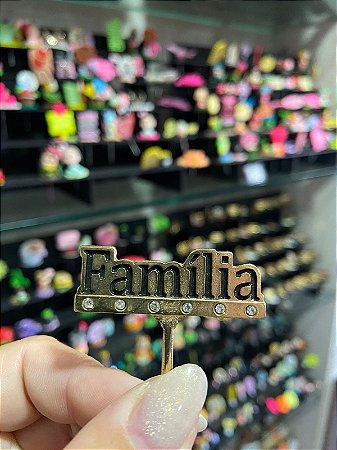 ENFEITE DE CHIMARRÃO METAL FAMÍLIA