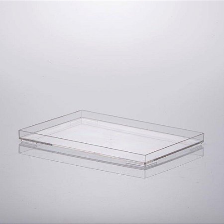 Bandeja LIV 25x17x2cm Cristal - Paramount 1639