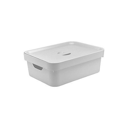 Caixa Org. com Tampa Cube (10,5L) 36x27x13cm - OU CC350