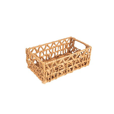 Cesto Organizador de Papiro 25,5x15,5x9,5cm YOI 810700112