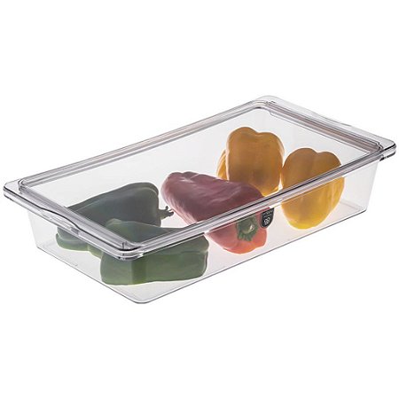 Travessa Retangular com Tampa (4,8L) 42x22x8cm Crippa 3051