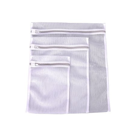 Kit 3 Sacos P M e G para Máquina de Lavar