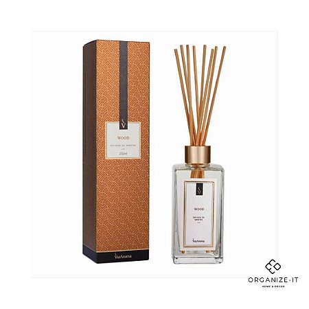 Difusor de Varetas Wood (250ml) Via Aroma 7898501769075