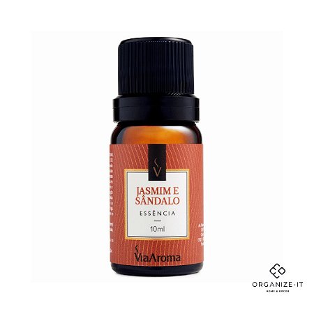Essência Jasmim e Sândalo (10ml) Via Aroma 7898501761307