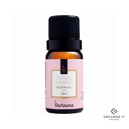 Essência Peônia Garden (10ml) Via Aroma 7898501761055
