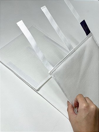 Cinta para Edredom Branca (M) 1x22x95 Organize-it 35020