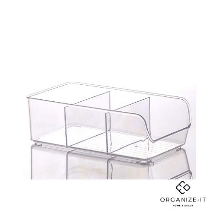 Org. Diamond Cristal com Divisórias 28X14X9 - Paramount 883