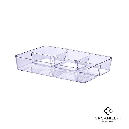 Org. Diamond Cristal com Divisórias 34x24x6 - Paramount 905